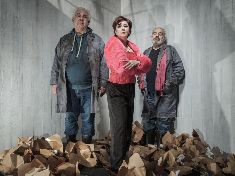 Ερρίκος Λίτσης, Κώστας Καζάκας, Άνδρη Θεοδότου,