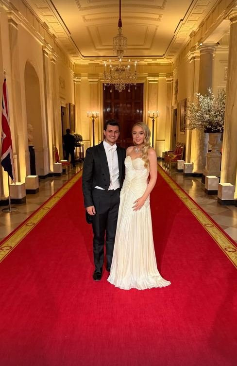 H Τίφανι Τραμπ με τον σύζυγό της Μάικλ Μπούλος