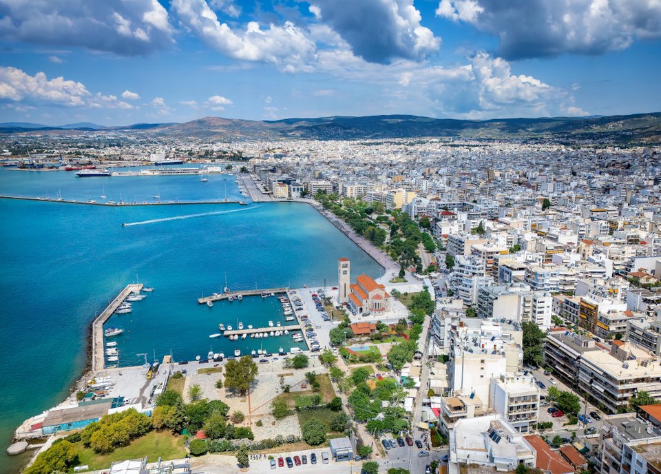 Πανοραμική άποψη από την πόλη του Βόλου / Φωτογραφία: Shutterstock