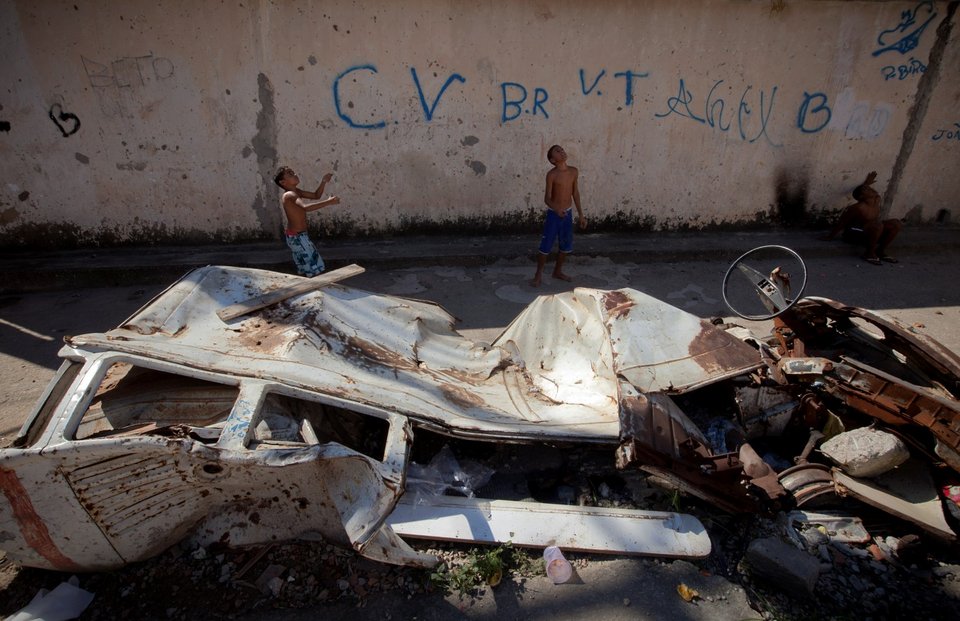  Εγληματική οργάνωση «Comando Vermelho» / Φωτογραφία:AP