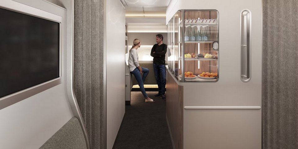 Η ζώνη ευεξίας του Airbus A350-1000 της Qantas