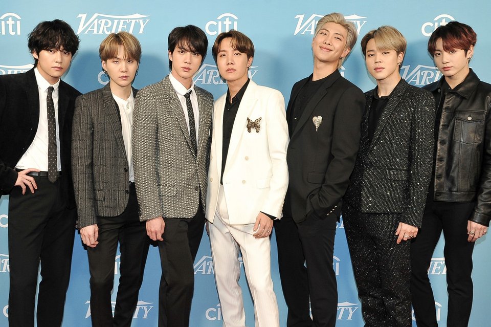 BTS: RM, Jin, Jimin, V, Suga, Jung Kook και J-Hope / Φωτογραφία: AP