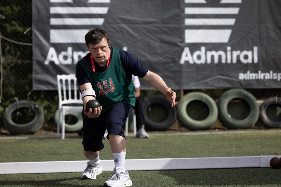 Αθλητής Bocce 