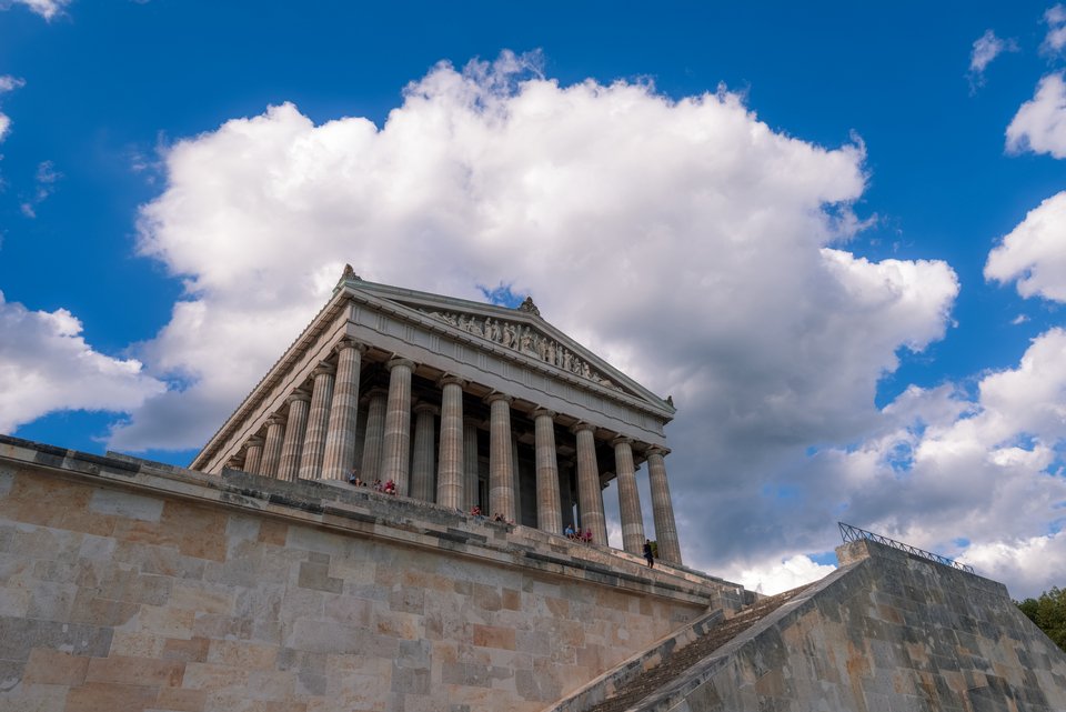 Το μνημείο Walhalla στη Γερμανία, είναι εμπνευσμένο από τον Παρθενώνα 