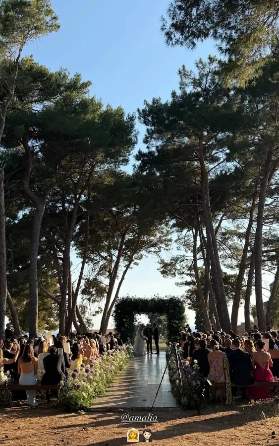 Η πρώτη φωτό από το ρομαντικό γάμο της Αμαλίας Κωστοπούλου και του Τζέικ Μέντγουελ 