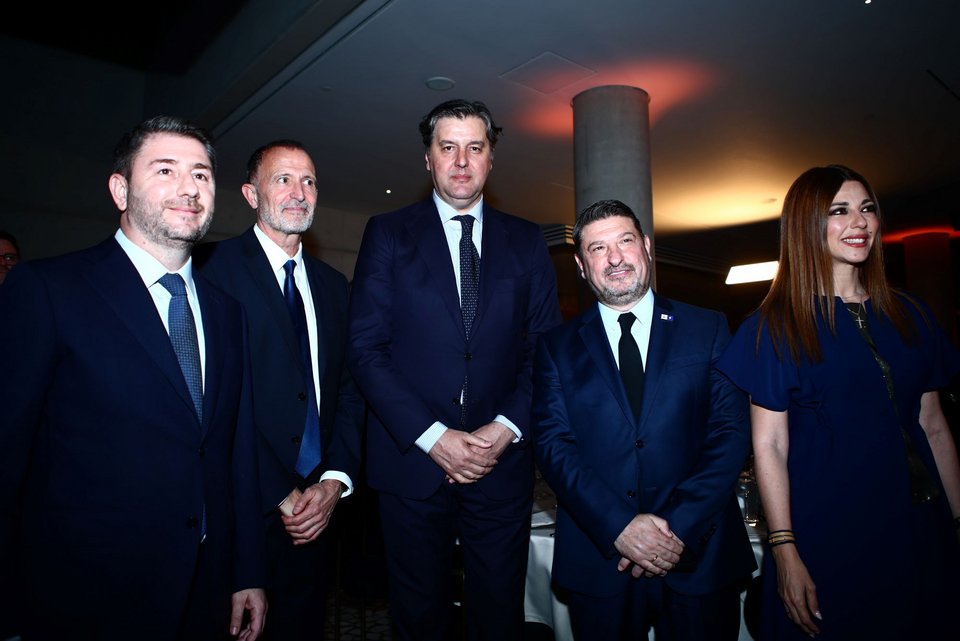 Νίκος Ανδρουλάκης, Τσους Μπουένο, Ντέγιαν Μποντιρόγκα, Νίκος Χαρδαλιάς, Σοφία Αγαπηδάκη / Φωτογραφία: Eurokinissi 