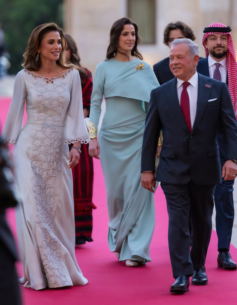 Ο βασιλιάς Αμπντάλαχ και η βασίλισσα Ράνια της Ιορδανίας 