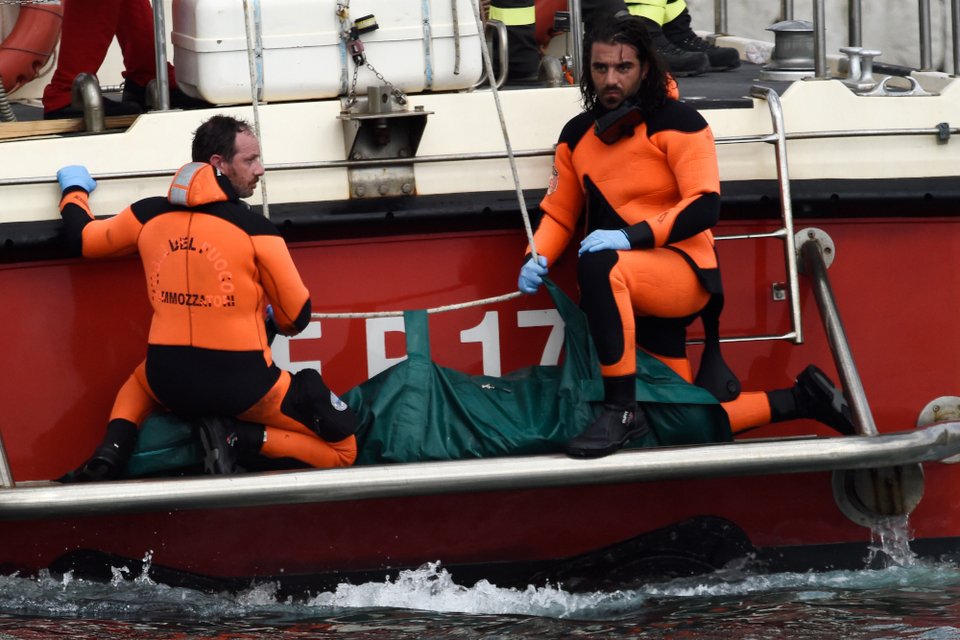 Το ναυάγιο κόστισε τη ζωή σε επτά ανθρώπους