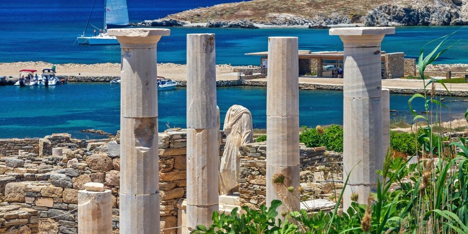 To νησί της Δήλου