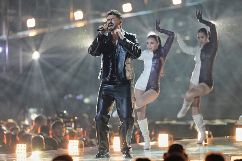 O Noam Bettan στη σκηνή της Eurovision 2026 / Φωτογραφία: ΑΡ 