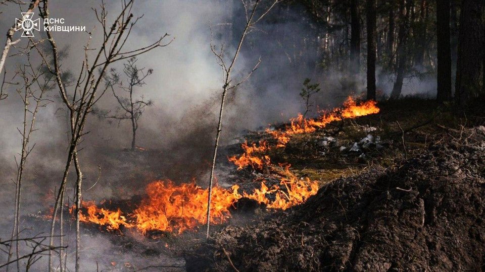 Μεγάλη δασική πυρκαγιά στην απαγορευμένη ζώνη του Τσερνόμπιλ μετά την πτώση drone