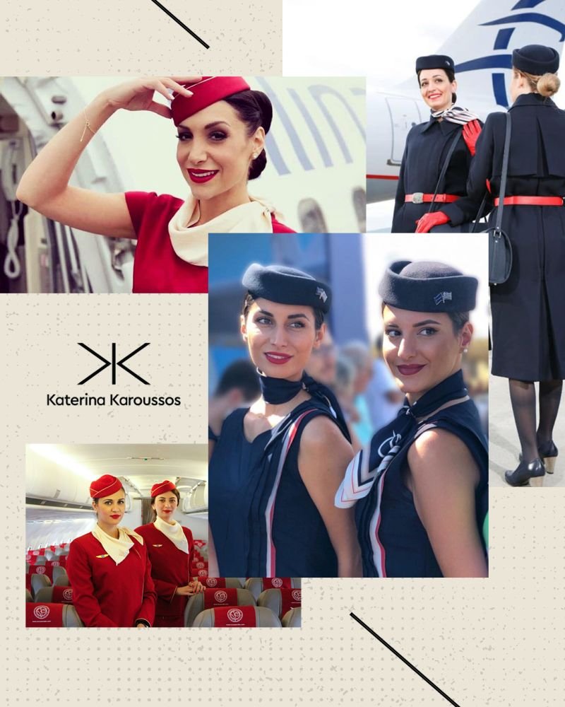 Η Κατερίνα Καρούσσου φτιάχνει καπέλα για την Προεδρική Φρουρά, καπέλα για αεροπορικές εταιρείες 