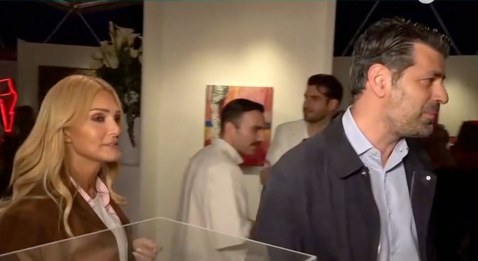 Η Νατάσα Θεοδωρίδου κα ο Γιάννης  Καρυπίδης