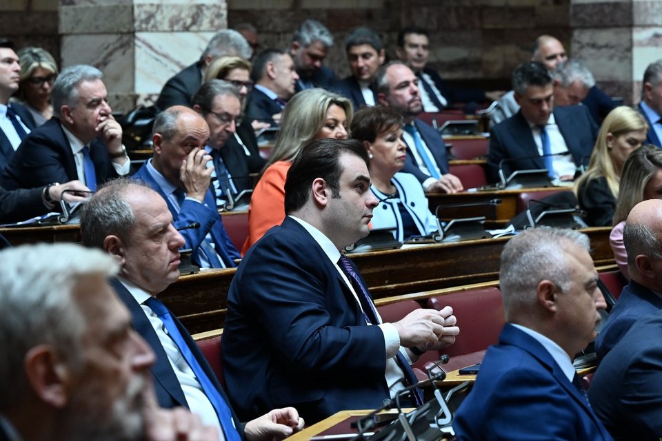 Ο Κυριάκος Πιερρακάκης από το Eurogroup στη Γερουσία