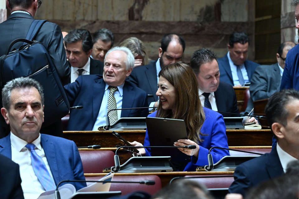 Η υπουργός Παιδείας, Σοφία Ζαχαράκη