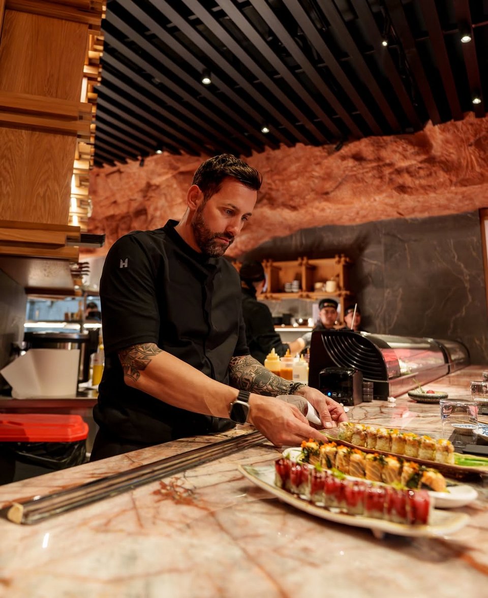 O chef patron του Myoko Προκόπης Κουρής / Φωτογραφία: @myoko_japanese_inspired/Instagram