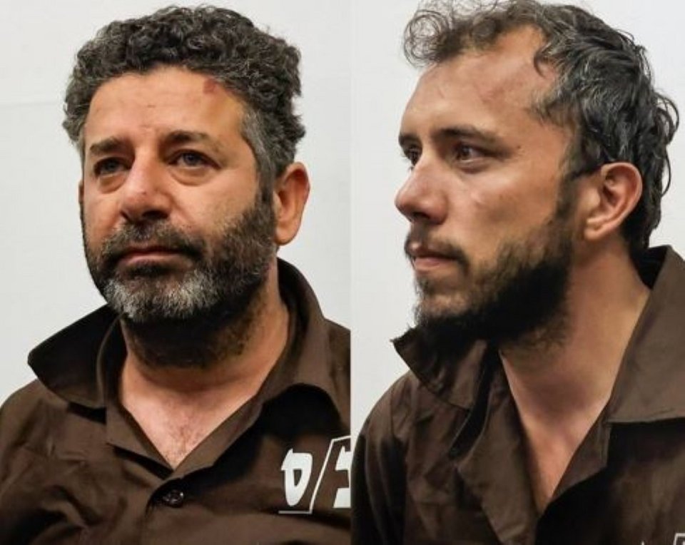  Σαΐφ Αμπουκέσεκ και Τιάγκο ντε Αβίλα, κρατούμενοι στο Ισραήλ / Φωτογραφία: X 