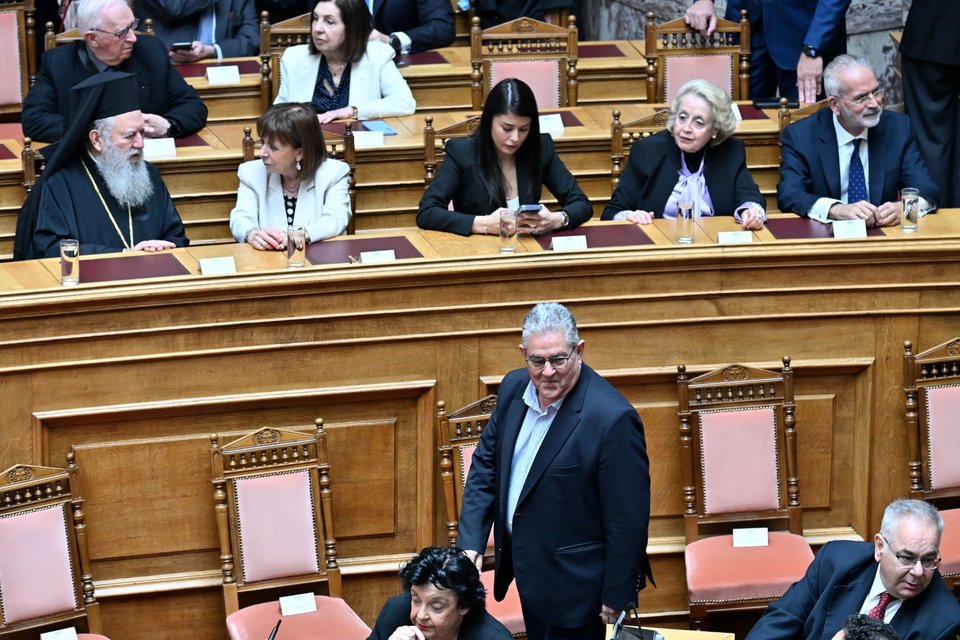 Ο ΓΓ του ΚΚΕ Δημήτρης Κουτσούμπας