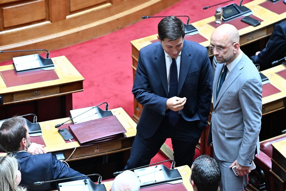 Παύλος Χρηστίδης και Κώστας Μπάρκας 