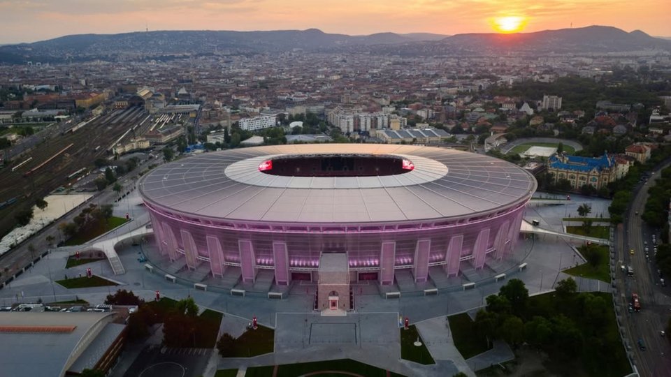 Εξωτερική άποψη της Puskas Arena / Φωτογραφία: instagram Puskas Arena