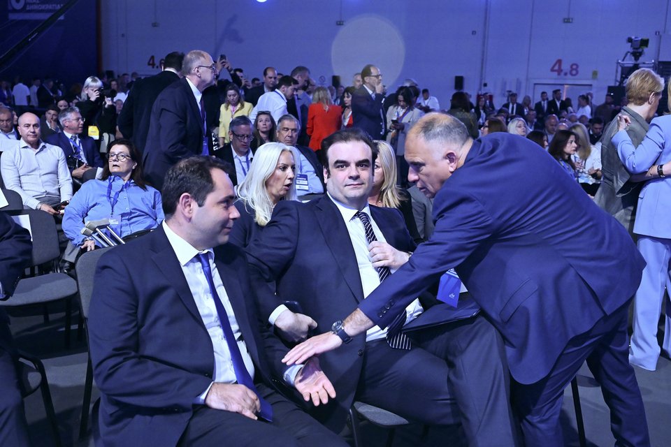 Ο Κυριάκος Πιερρακάκης στο Συνέδριο της ΝΔ