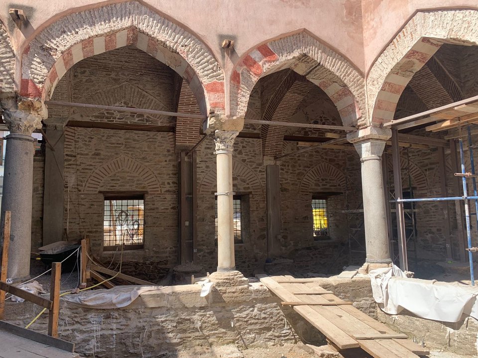 Εργασίες σε εξέλιξη στο Χαμζά Μπέη (Αλκαζάρ).
