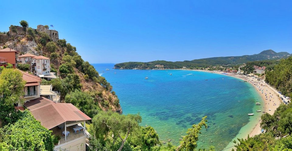 παραλία Βάλτος στην Πάργα διακοπές