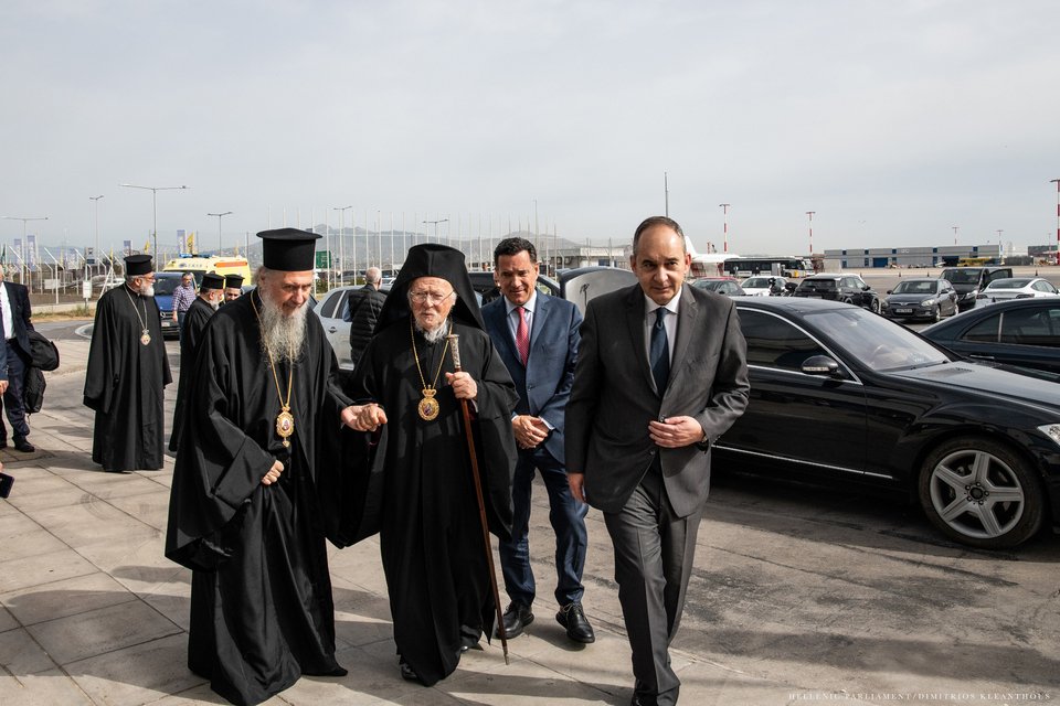 Αναχώρηση του Οικουμενικού Πατριάρχη κ.κ. Βαρθολομαίου