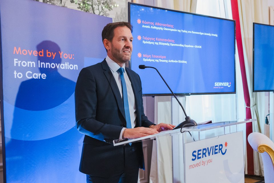 Ο Γενικός Διευθυντής της Servier Ελλάδας & Κύπρου, Estève Speranza 