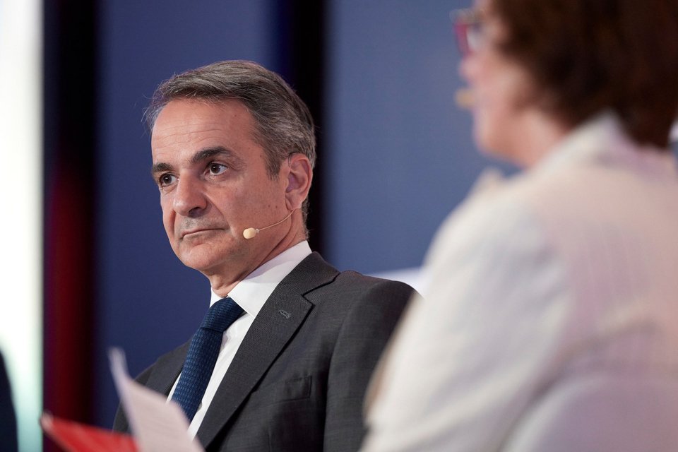 Ο πρωθυπουργός, Κυριάκος Μητσοτάκης, στην εκδήλωση για τα 15 χρόνια του iefimerida.gr / Φωτογραφία γραφείο Τύπου του πρωθυπουργού