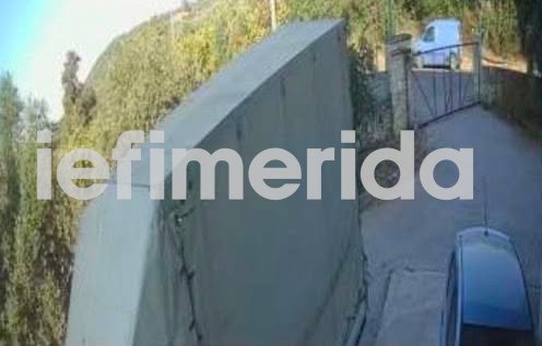 Η φωτογραφία όπου περνάει στις 18.29.50 με κατεύθυνση τις Μουρνιές