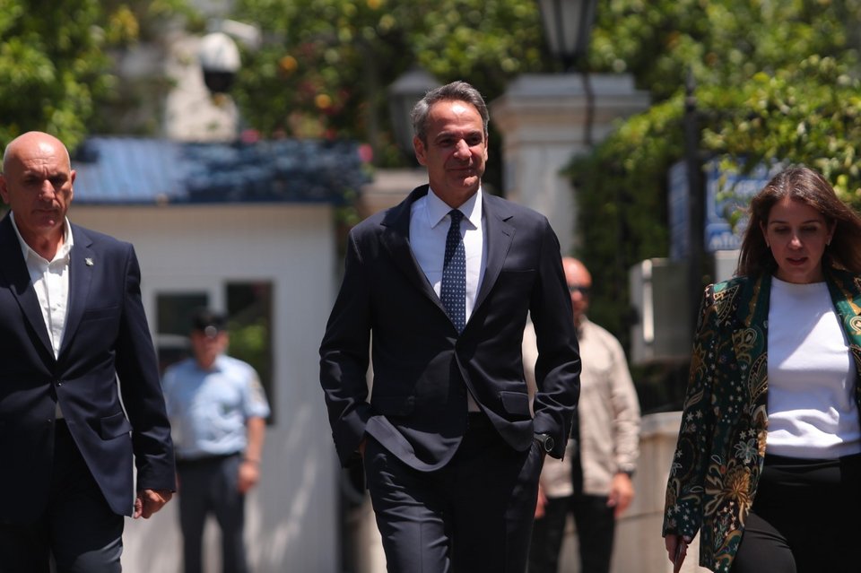 Ο πρωθυπουργός Κυριάκος Μητσοτάκης