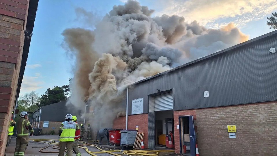 Φωτ. Hertfordshire Fire and Rescue Service 
