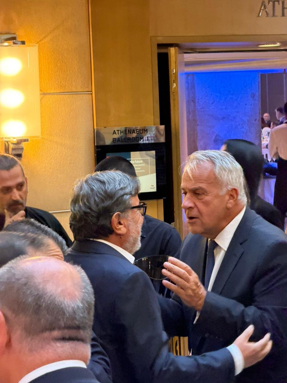Ο ιδρυτής του iefimerida.gr Χρήστος Ράπτης με τον πρώην υπουργό Μάκη Βορίδη