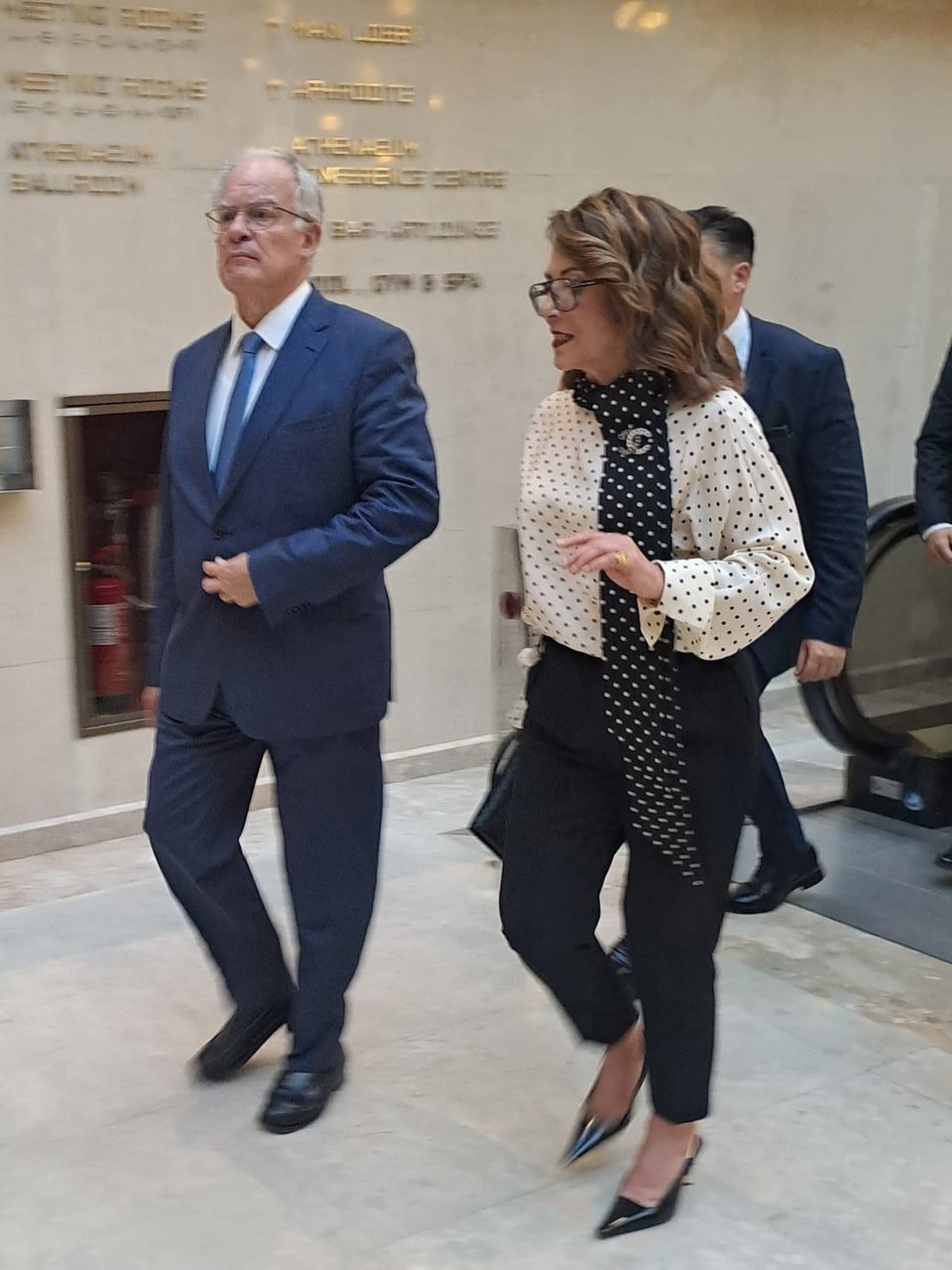Σοφία Γιαννακά και Κωνσταντίνος Τασούλας