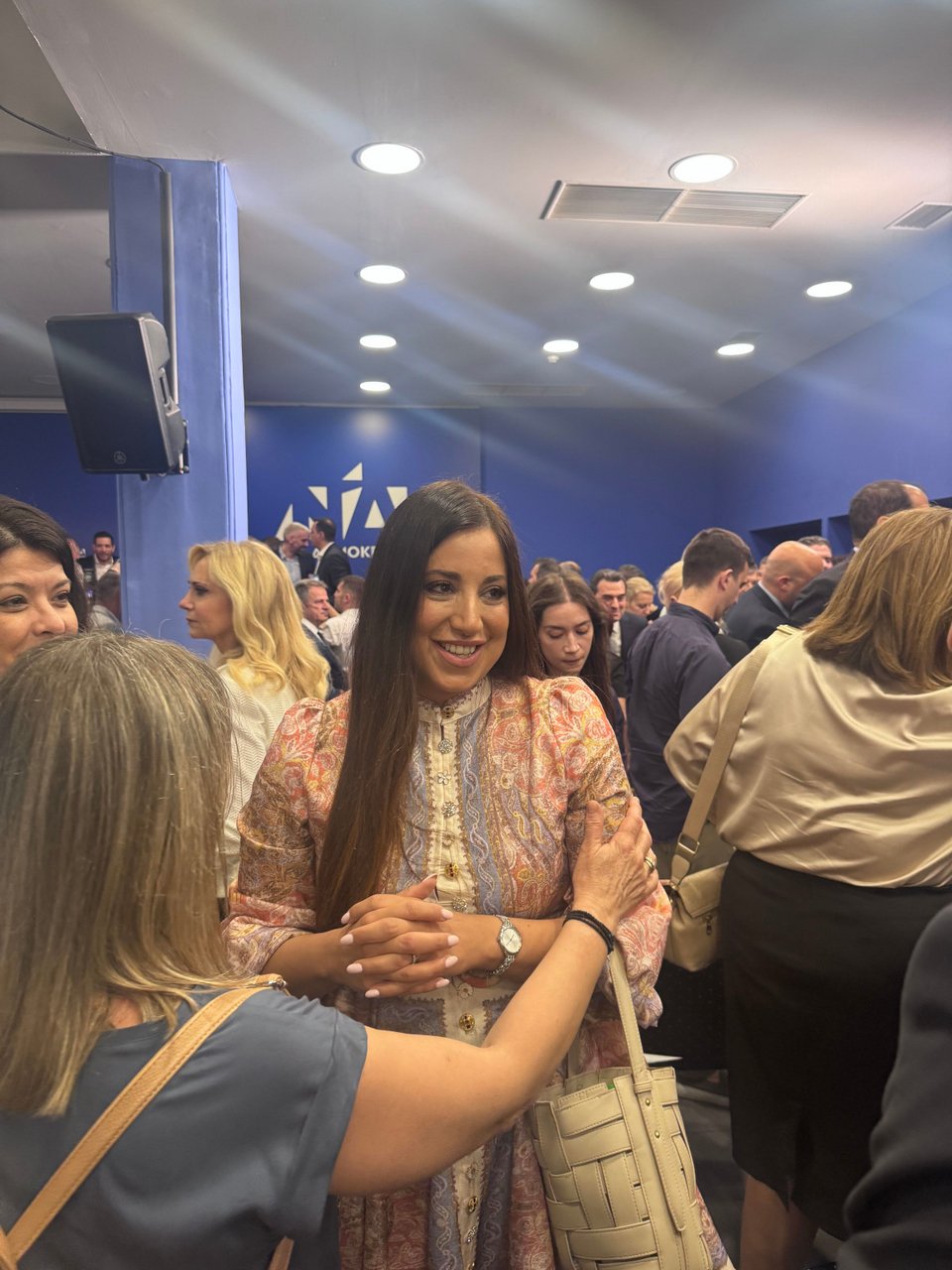 Η σύζυγος του Κωνσταντίνου Κυρανάκη, Ελένη Αθερινού  