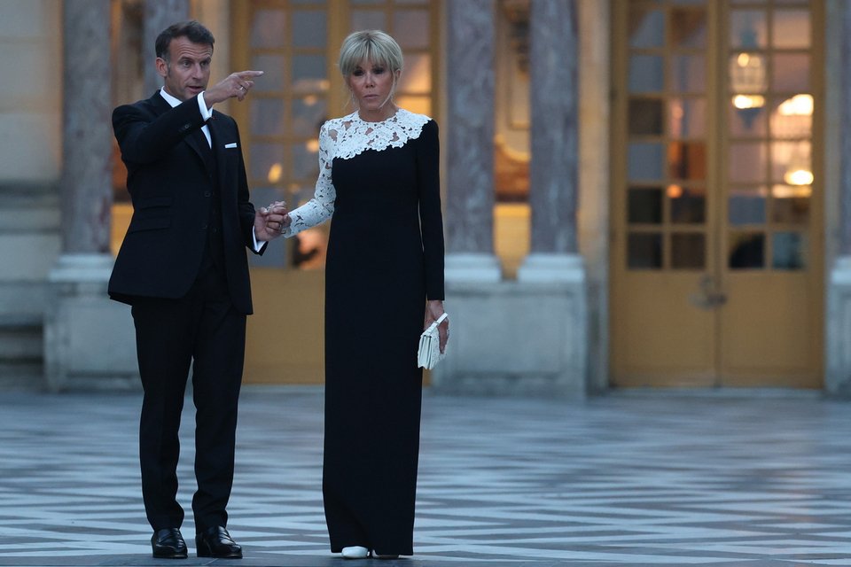 To προεδρικό ζεύγος της Γαλλίας 
