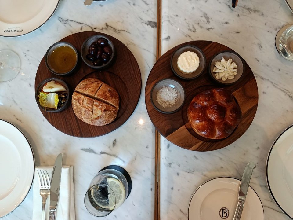 Byzantino brasserie εστιατόριο The Ilisian δοκιμάσαμε μενού