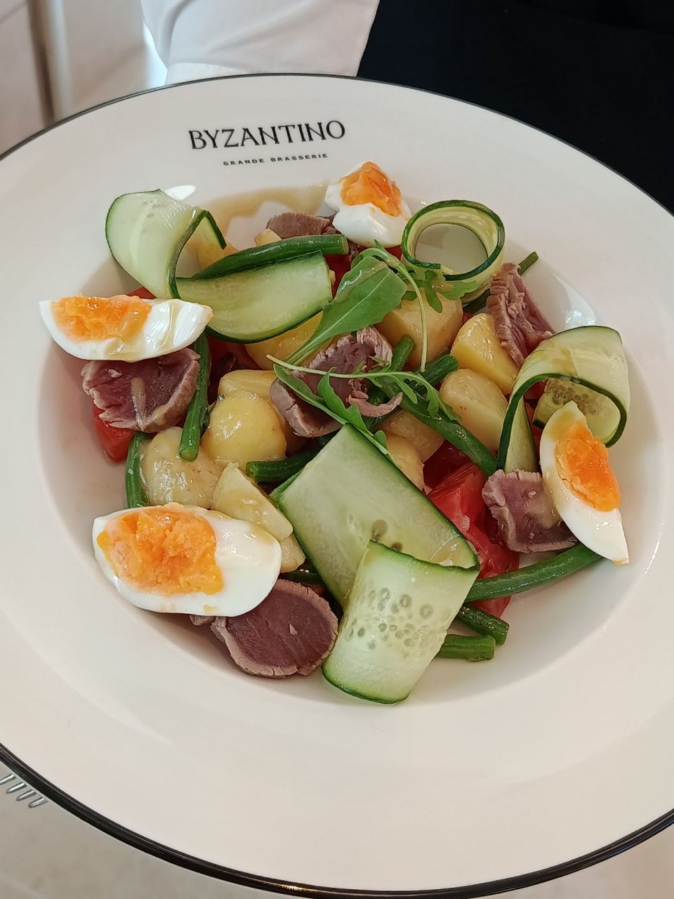 Byzantino brasserie εστιατόριο The Ilisian δοκιμάσαμε μενού