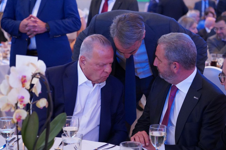 Ευάγγελος Μυτιληναίος, Κυριάκος Μητσοτάκης, Αλέξανδρος Εξάρχου