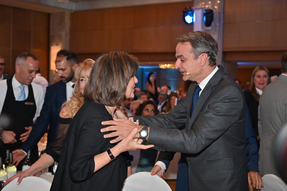Κριστιάν Αμανπούρ, Κυριάκος Μητσοτάκης
