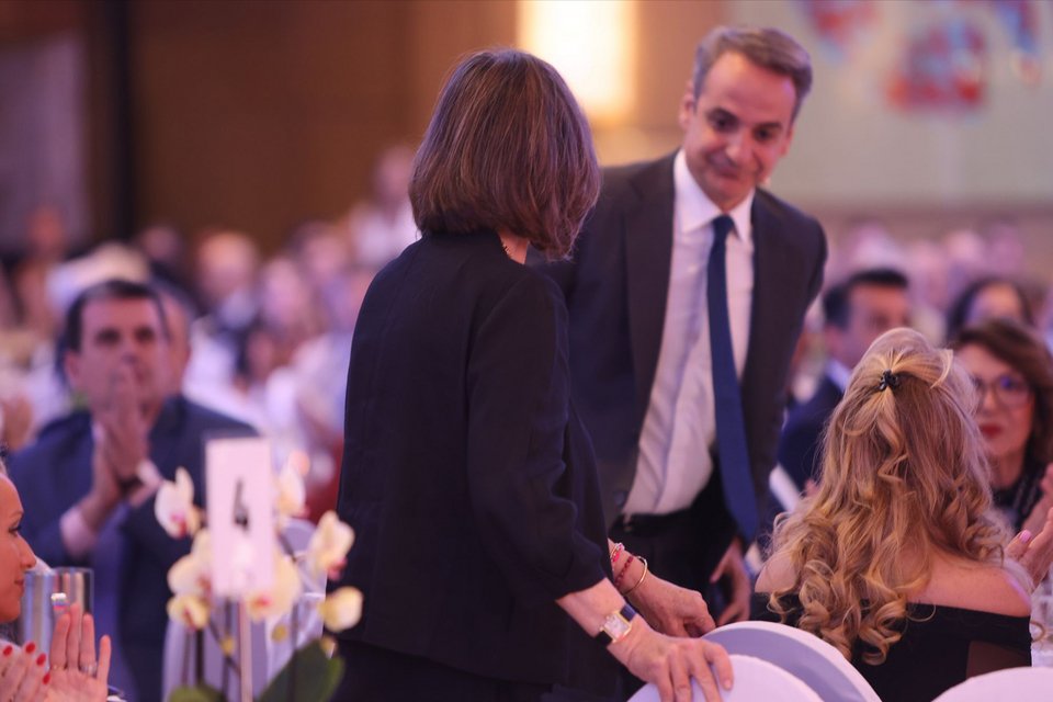 Η Κριστιάν Αμανπούρ και ο Κυριάκος Μητσοτάκης