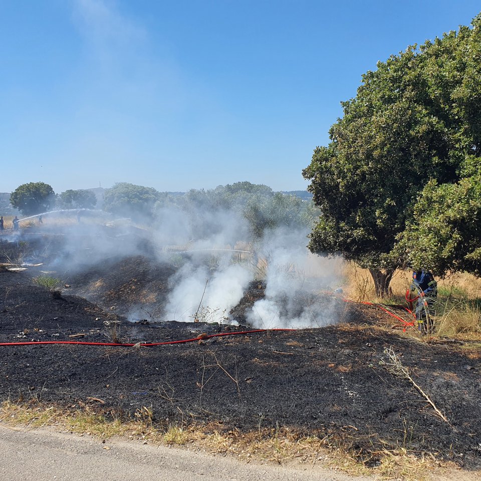 Άμεσα κινητοποιήθηκαν ισχυρές δυνάμεις της Πυροσβεστικής Υπηρεσίας Ρόδου