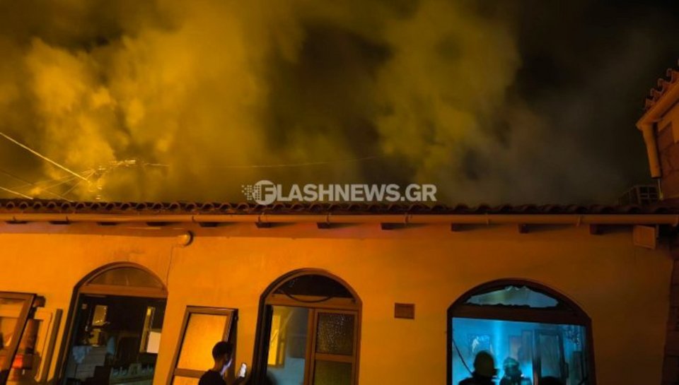 Φωτιά σε ιερό ναό στις Βασιλειές Ηρακλείου