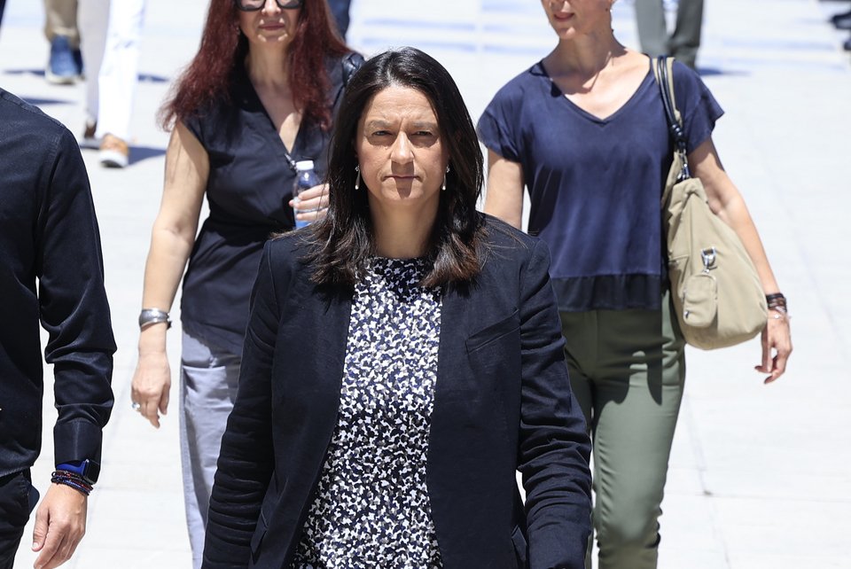 Η υπουργός Εργασίας, Νίκη Κεραμέως