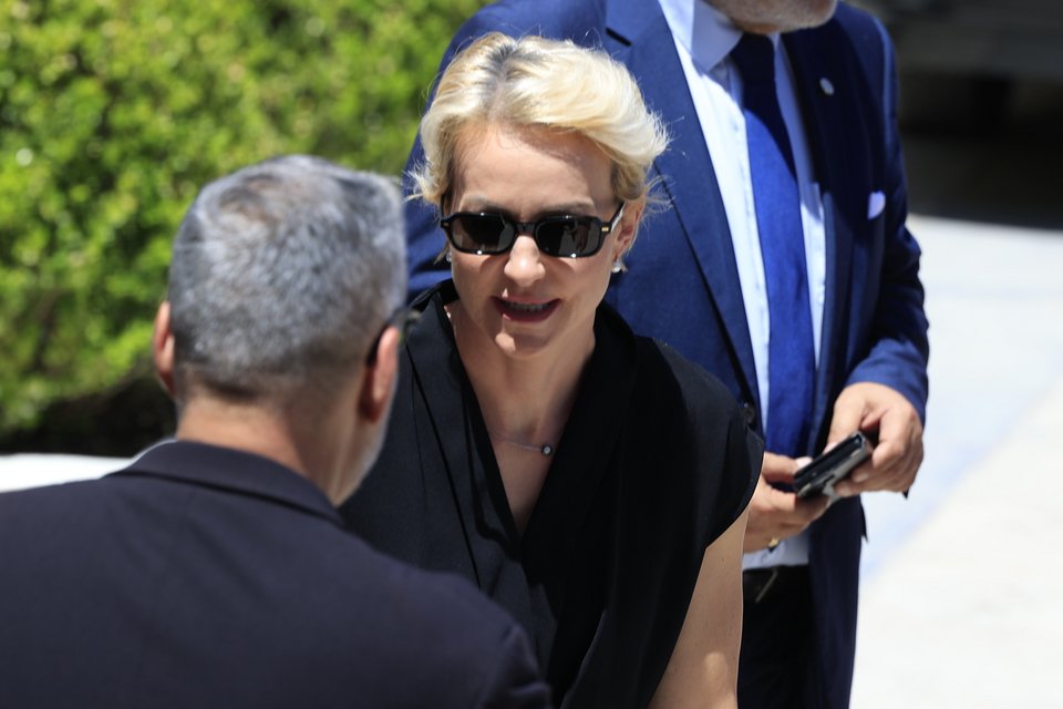 Η εκπρόσωπος Τύπου της ΝΔ, Αλεξάνδρα Σδούκου