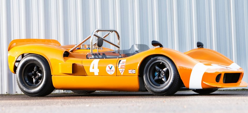 Το εντυπωσιακό μοντέλο McLaren M1B Group 7 Cam Am που είχε πωληθεί το 2019 προς 172.500 δολάρια / Φωτογραφία: Bonhams 