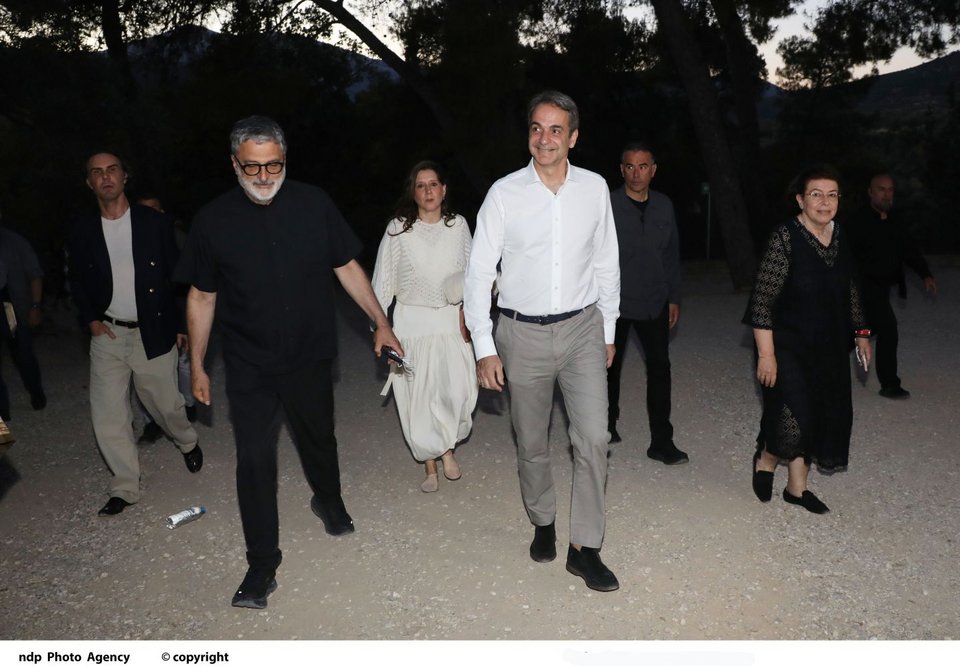 Γιώργος Κουμεντάκης-Κυριάκος Μητσοτάκης-Λίνα Μενδώνη