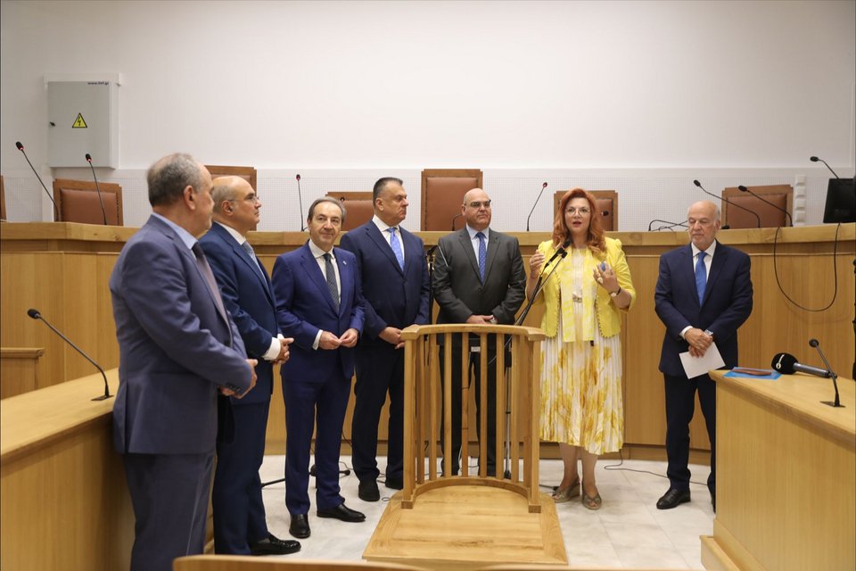 Εγκαινιάστηκε νέα αίθουσα στο Εφετείο για πολυπρόσωπες δίκες