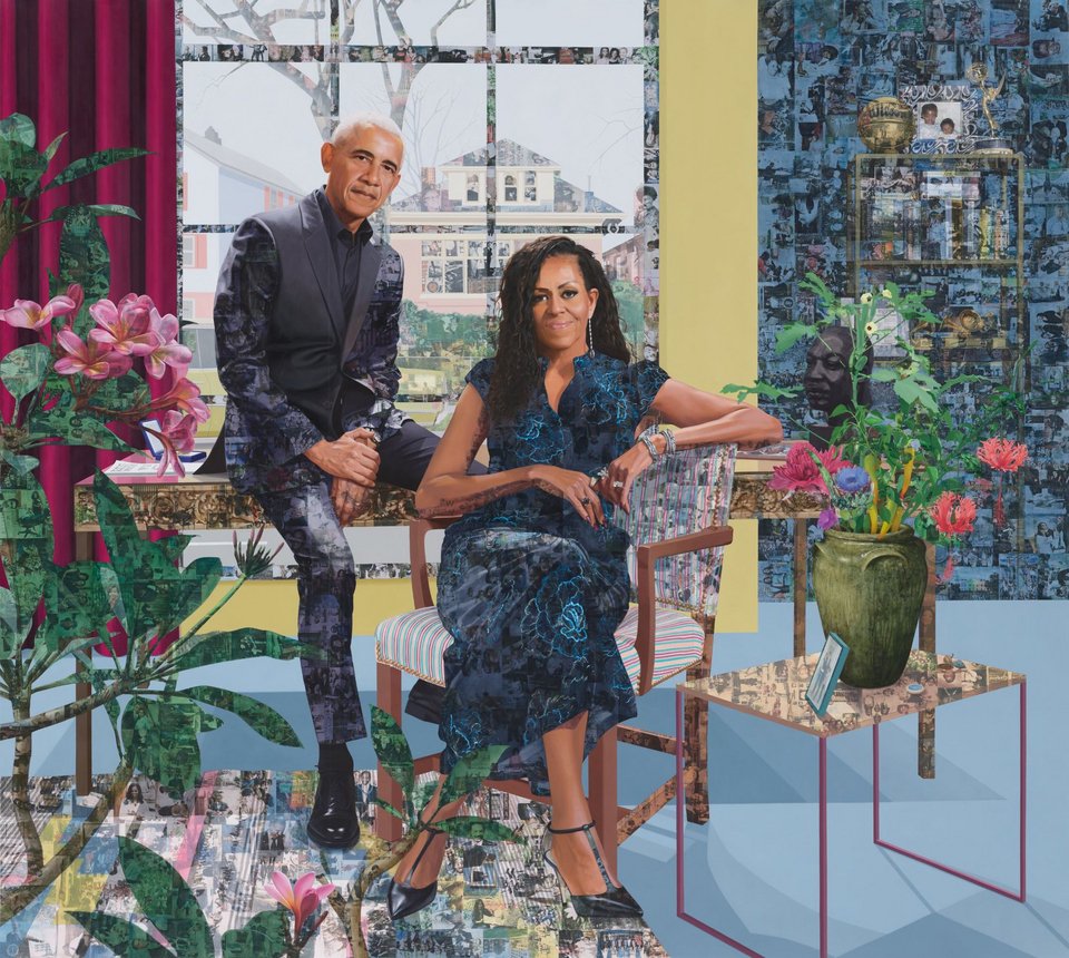 «The Obamas: Springing Forth»: Το πρώτο επίσημο κοινό πορτρέτο των Μπαράκ και Μισέλ Ομπάμα